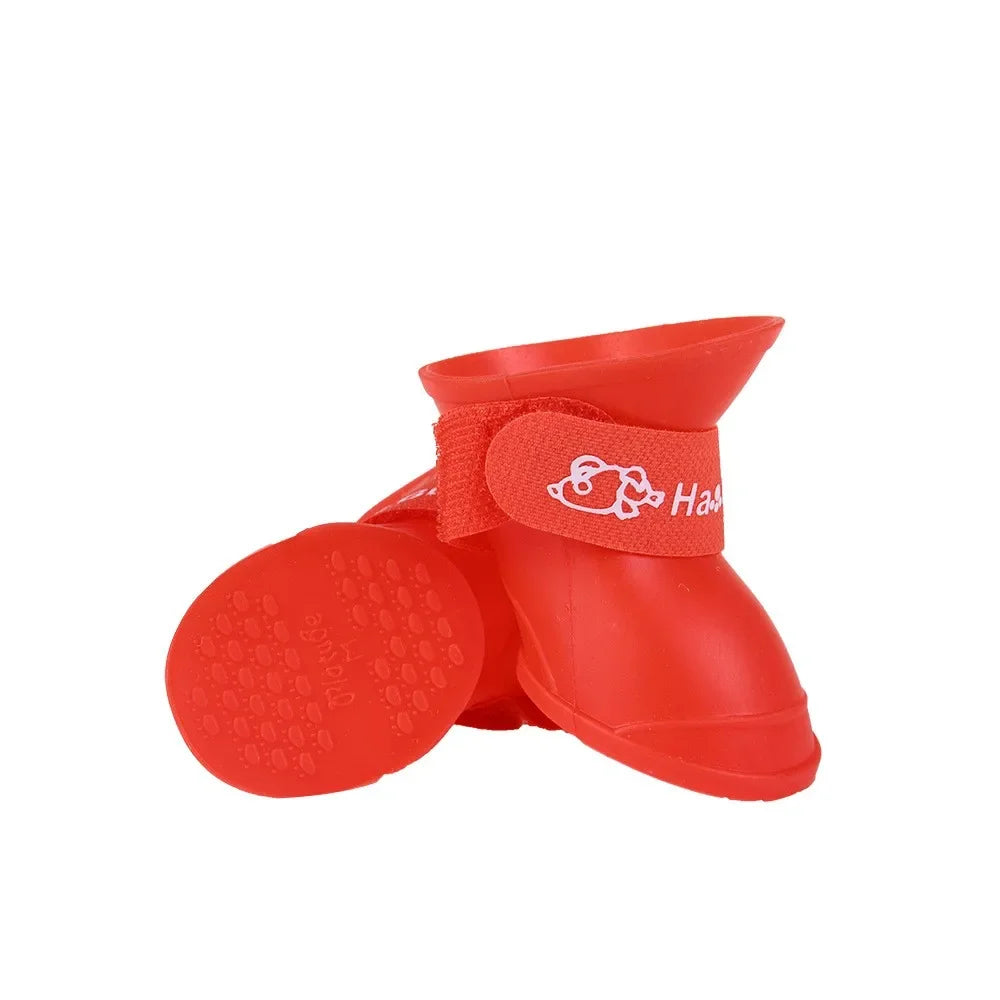 Pet Silicone Rain Shoes