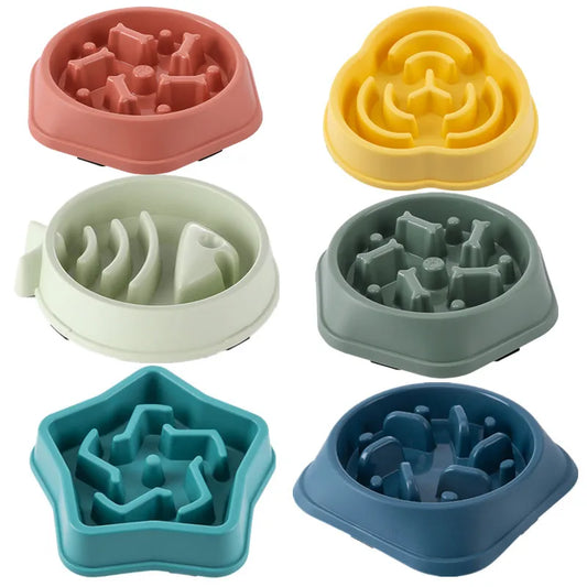 Anti-Choke Slow Feeder Bowl