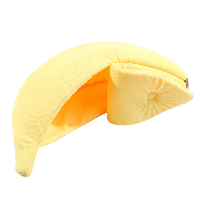 Banana Cozy Cat Mat Beds