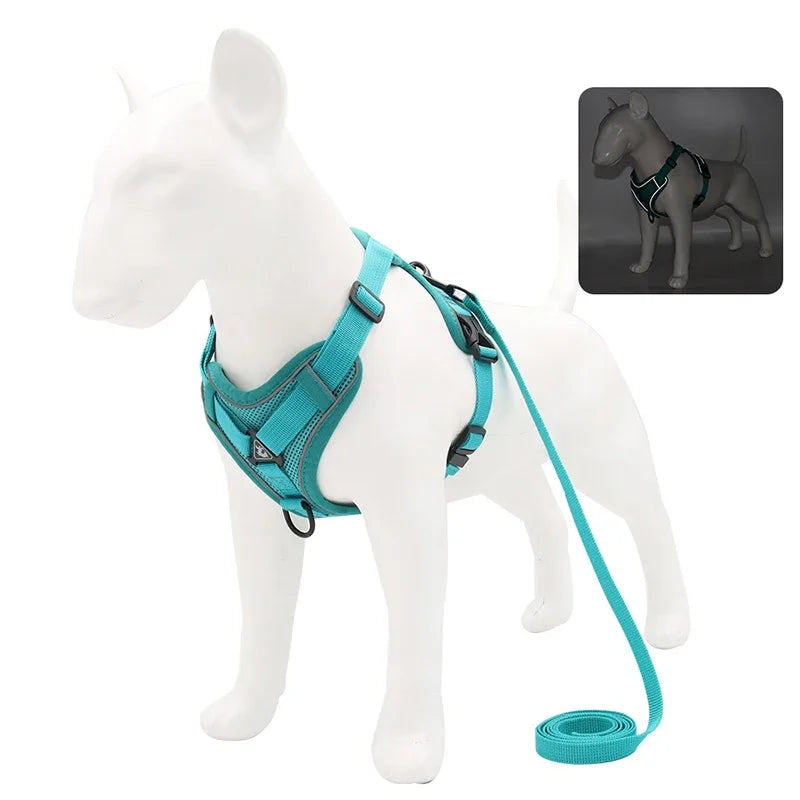 No-Pull Reflective Harness Set