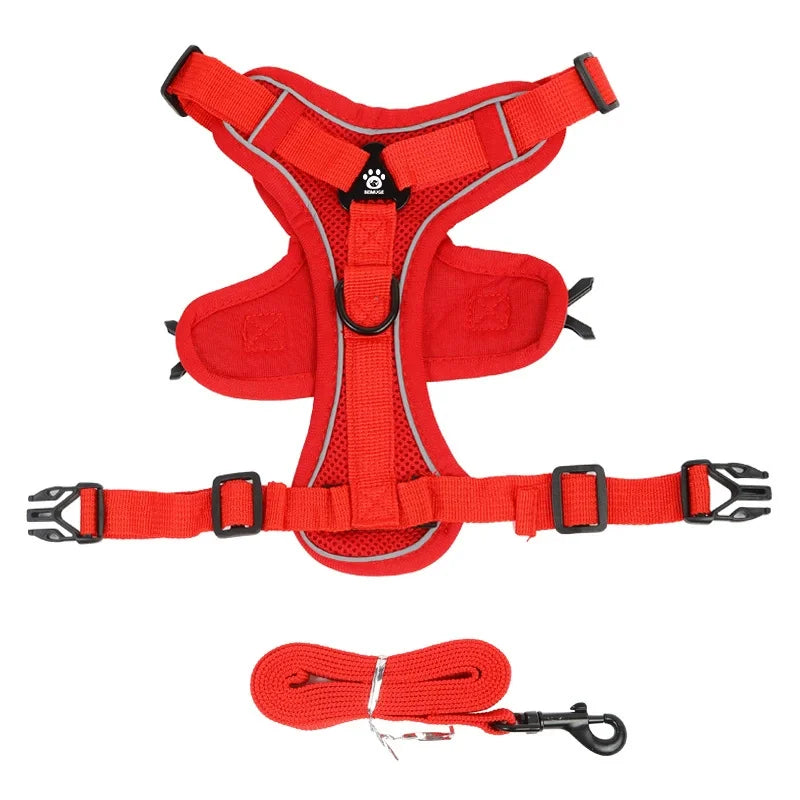 No-Pull Reflective Harness Set