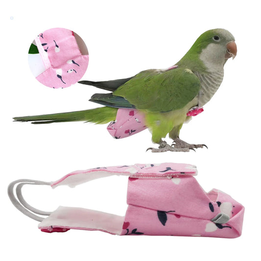 Parrot Diaper Bowtie