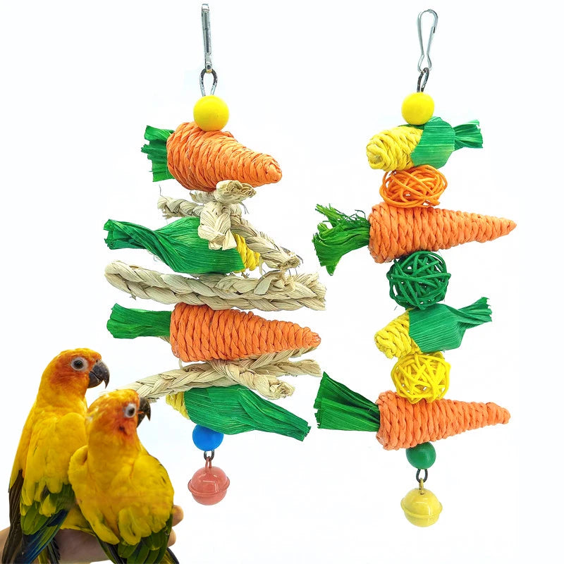 Handwoven Hanging Chew Toy