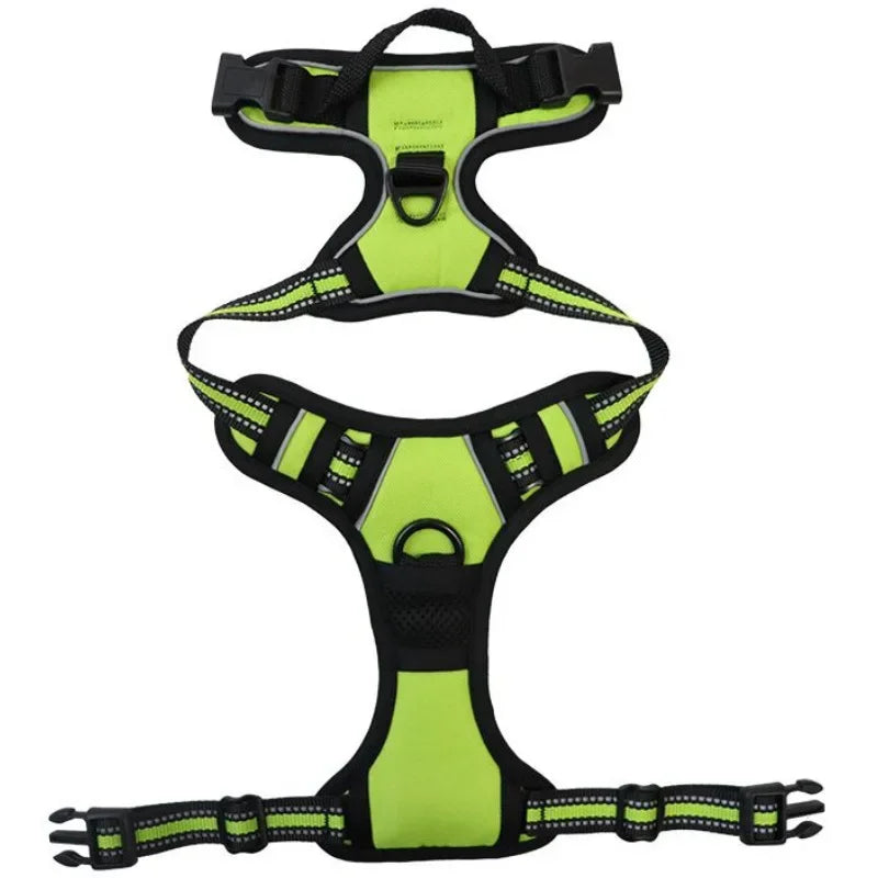 Reflective Adjustable Chest Strap Harness