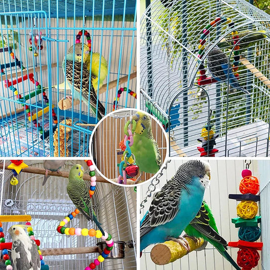 Wood Swings & Toys Set (7pcs)