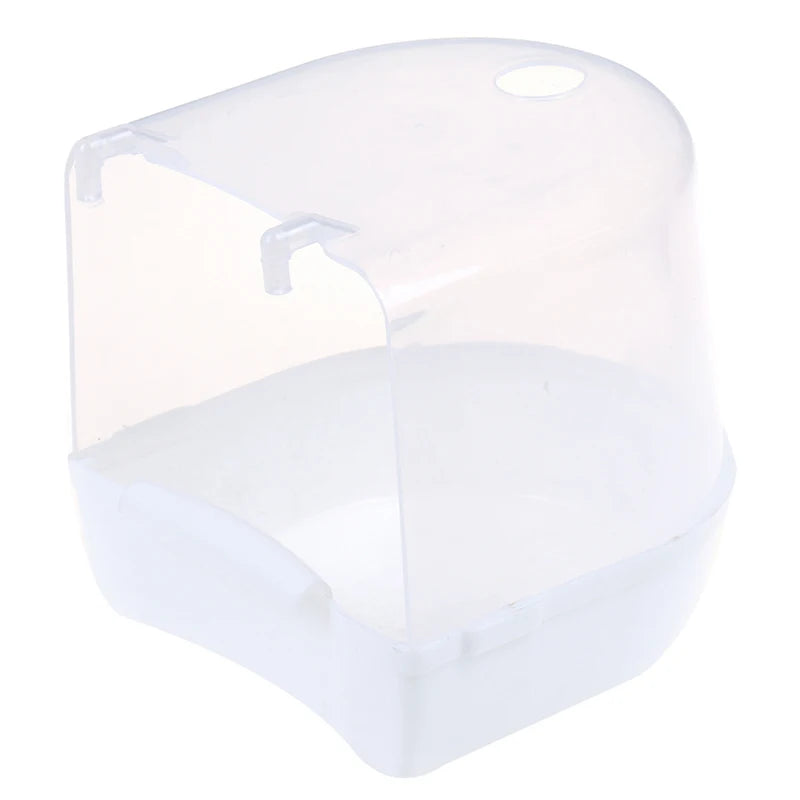 Bird Hanging Plastic Bath 7