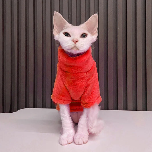 Warm Cat Velvet Vest