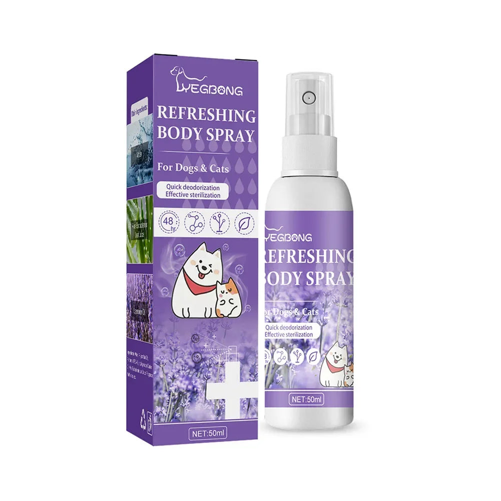 Lavender Oil Dog Deodorizer Spray 1
