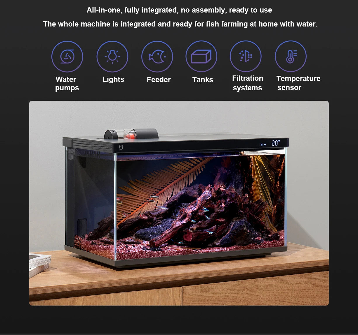 Xiaomi Smart Aquarium 20L