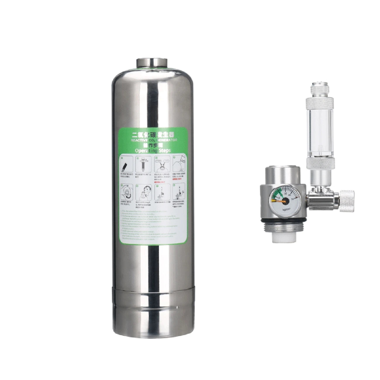 Stainless Steel CO2 Generator Kit