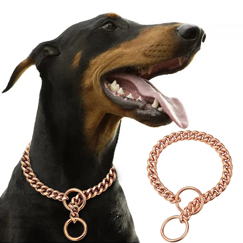 Stainless Cuban Collar