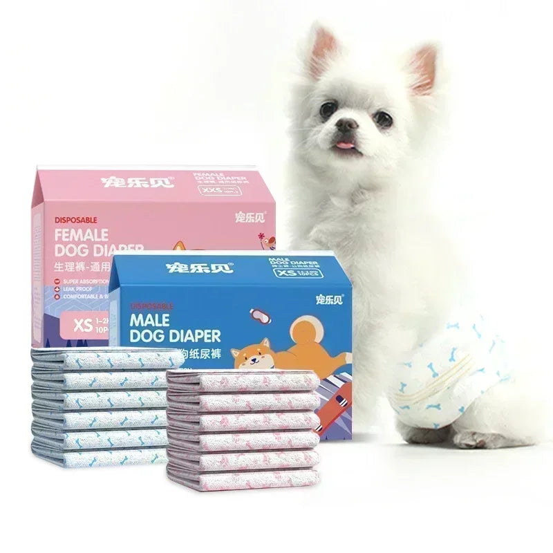 Dog Diapers (10PCS)
