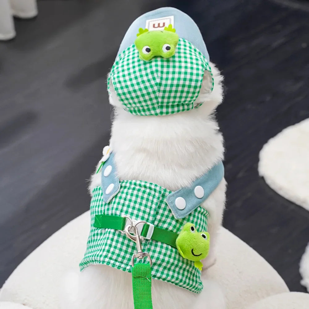 Harness, Leash & Sun Hat Set – 3pcs