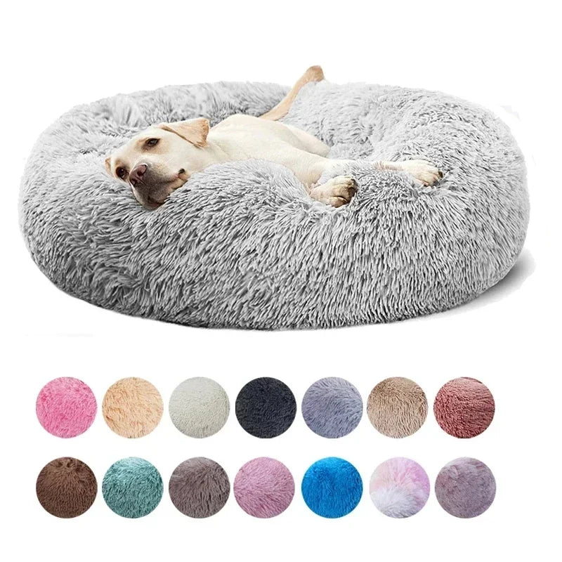 Round Plush Bed 4
