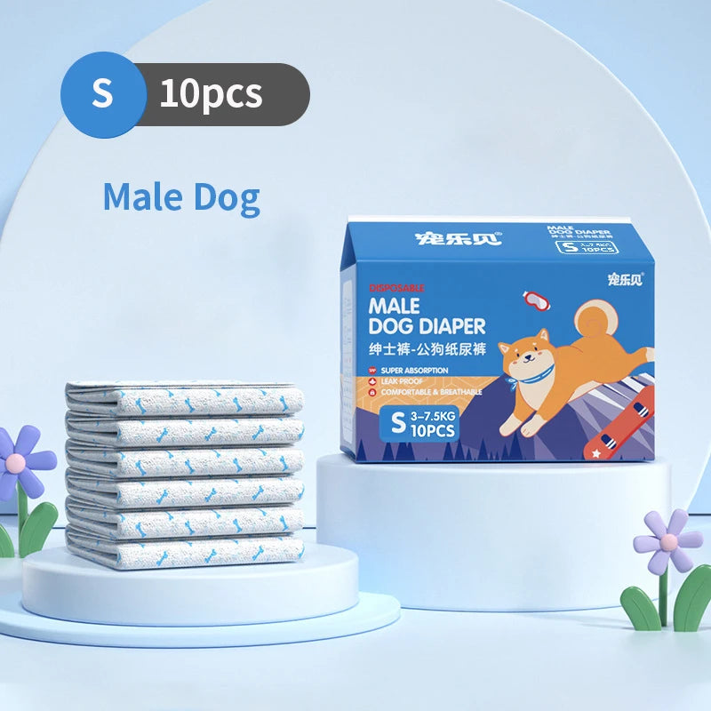 Dog Diapers 1 (10PCS)