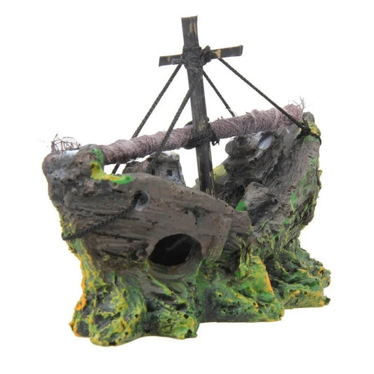 Pirate Ship Aquarium Décor 1