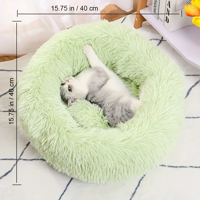 Plush Round Pet Nest 1
