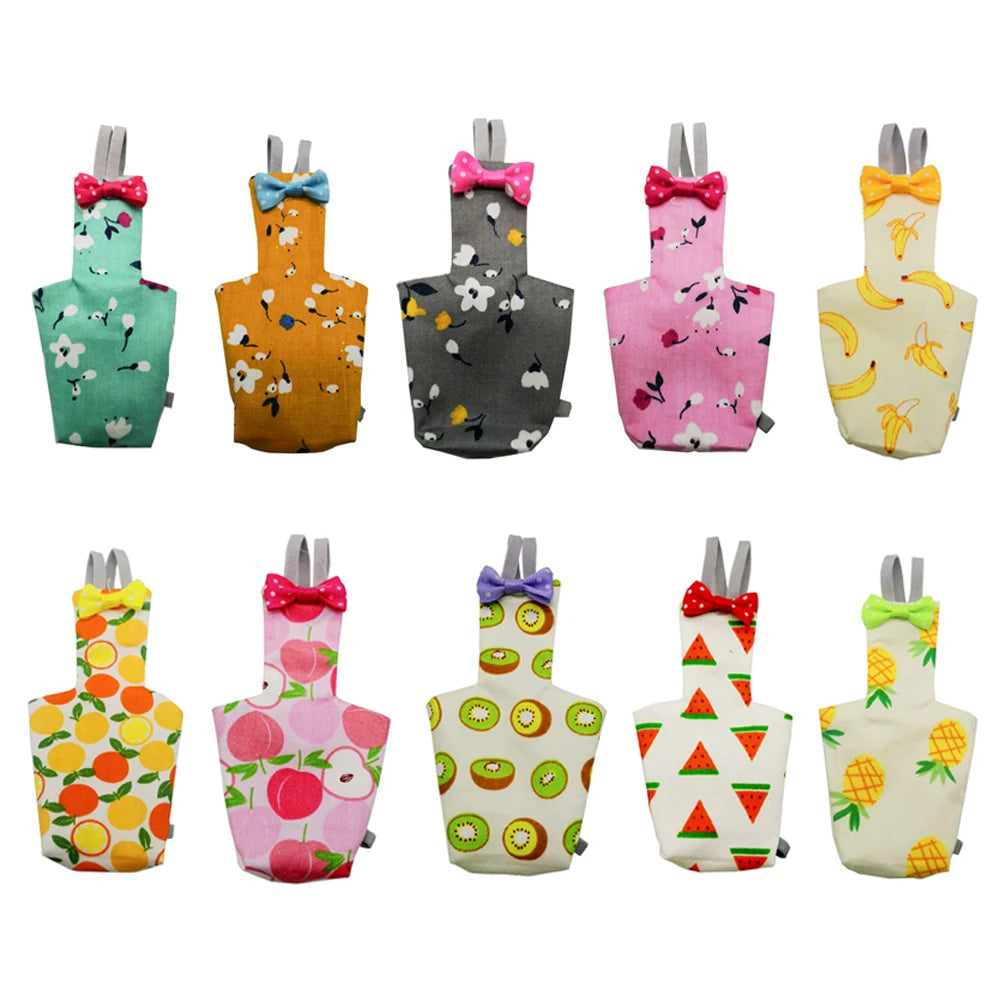 Parrot Diaper Bowtie