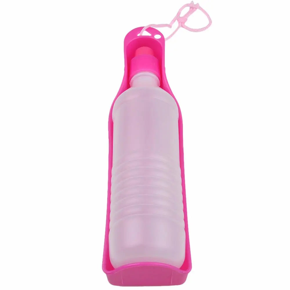 Portable Water Bottle with Bowl 2