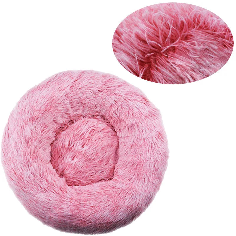 Round Plush Bed 1