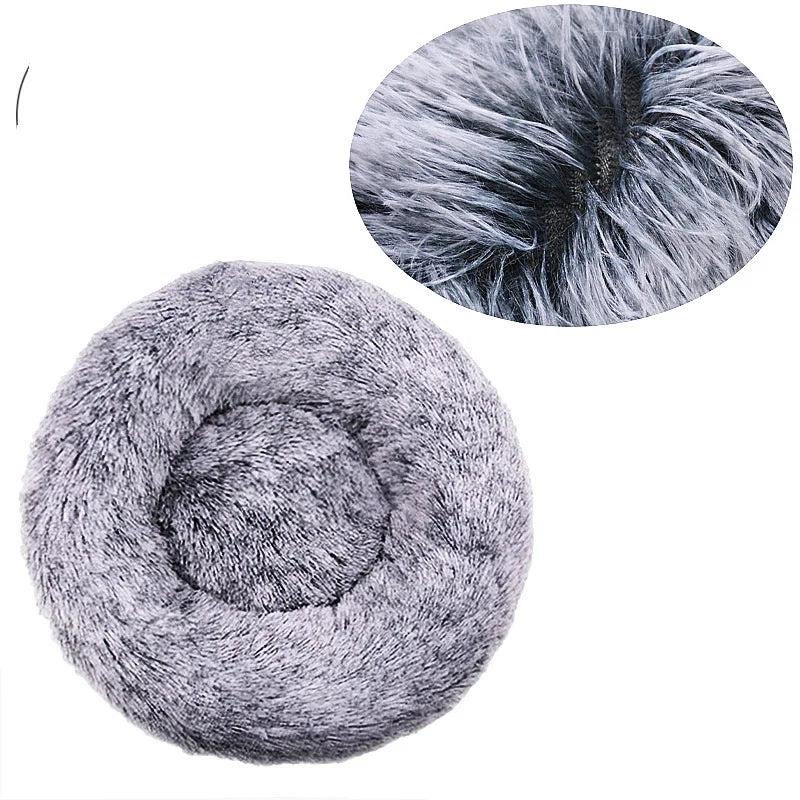 Round Plush Bed 3