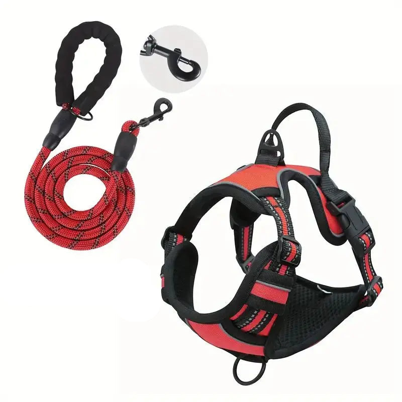 Service Dog Harness – Front Clip, Heavy-Duty & Reflective