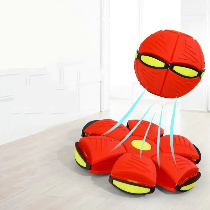 Flying Elastic Bouncing Ball