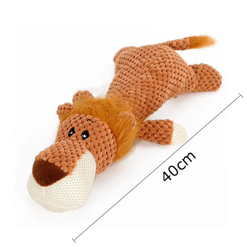 Squash Plush Dog Toy