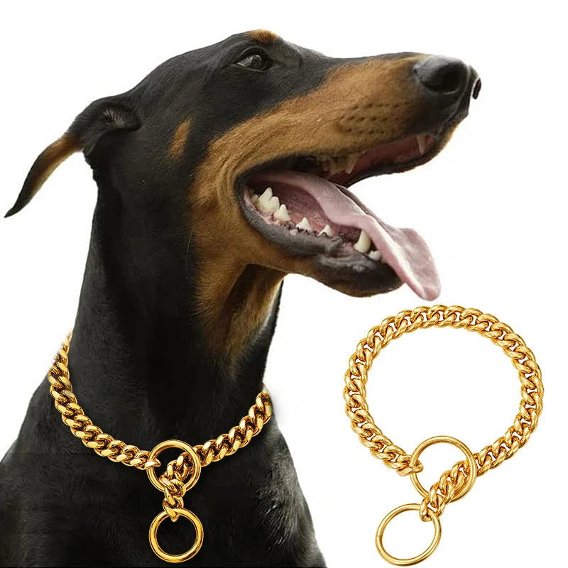 Stainless Cuban Collar