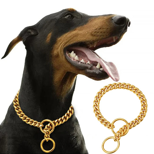 Stainless Cuban Collar