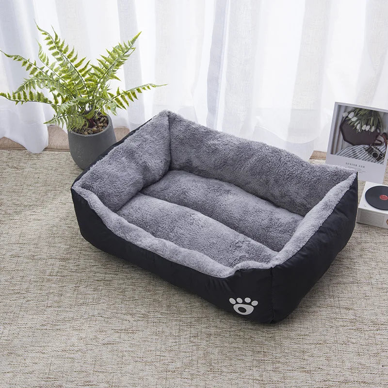 Square Plush Bed 8