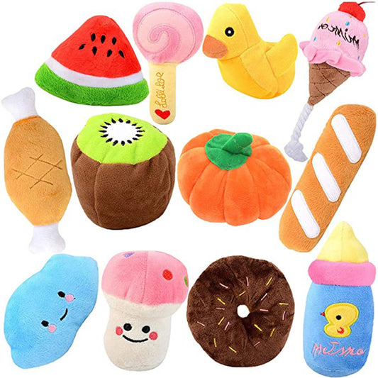 Plush Squeaky Dog Chew Toy