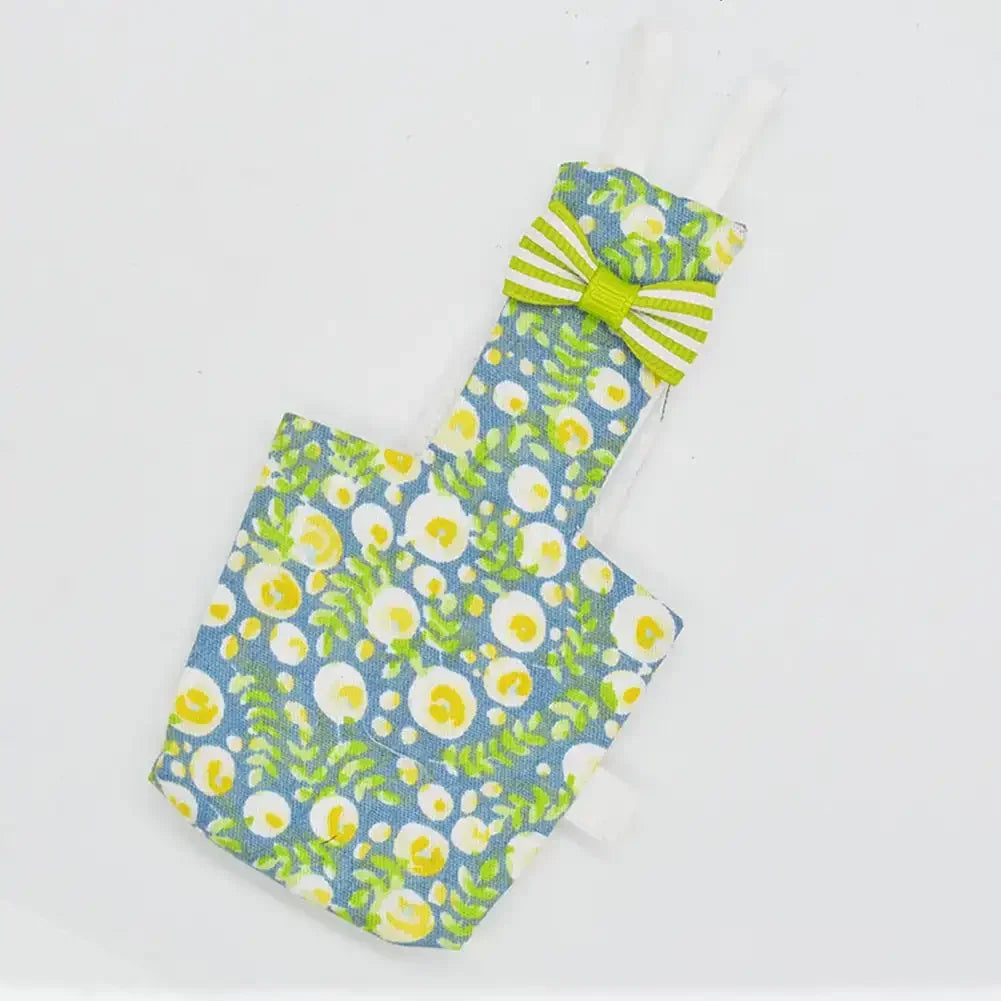 Floral Parrot Diaper