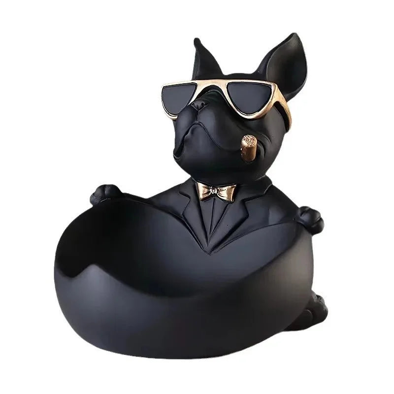 Dog Decorative Storage Sculpture