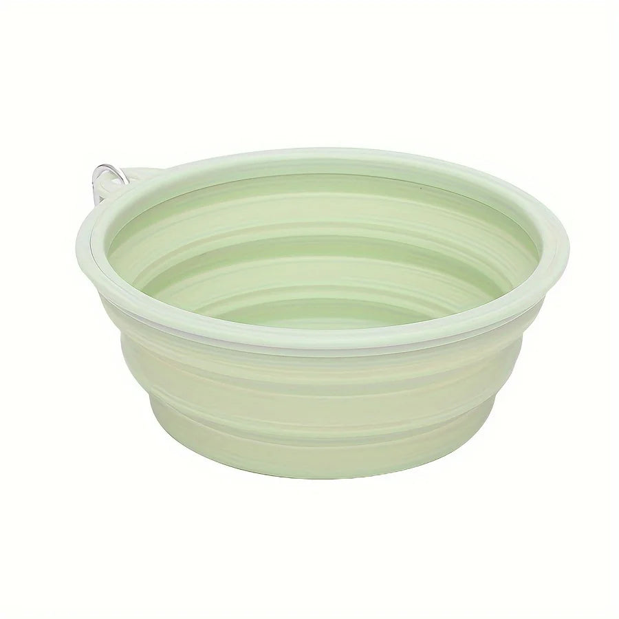 Hanging Folding Silicone Dog Bowl