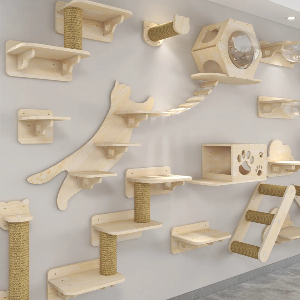 Cat Wall Hammock & Scratching Post