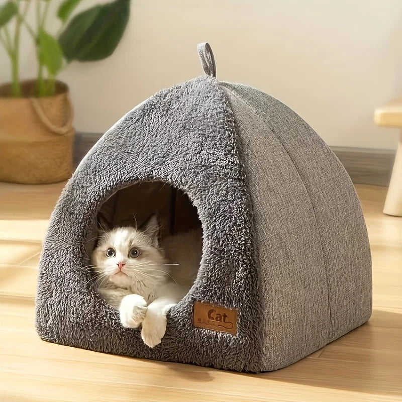 Cozy Cat Cave Bed