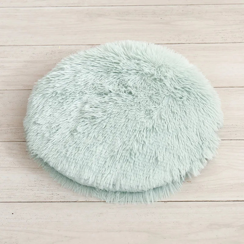 Plush Cat Bed Mat