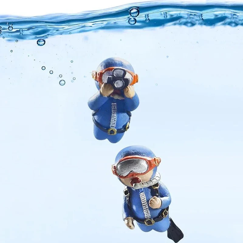 Divers Aquarium Figures 2