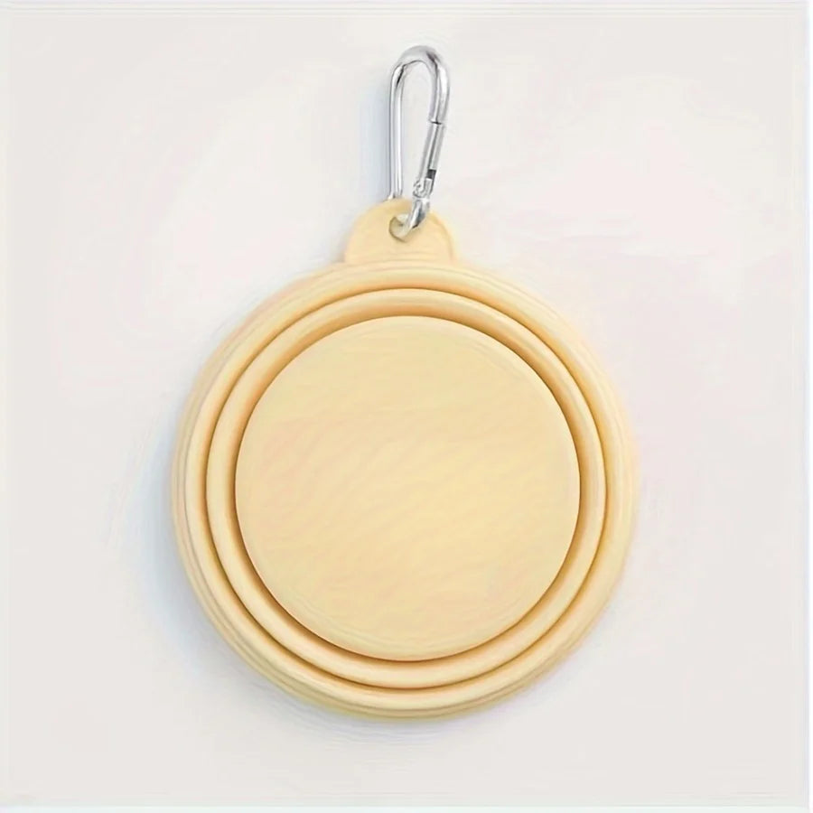Hanging Folding Silicone Dog Bowl