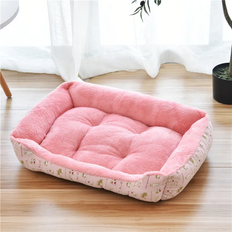 Square Plush Bed 11