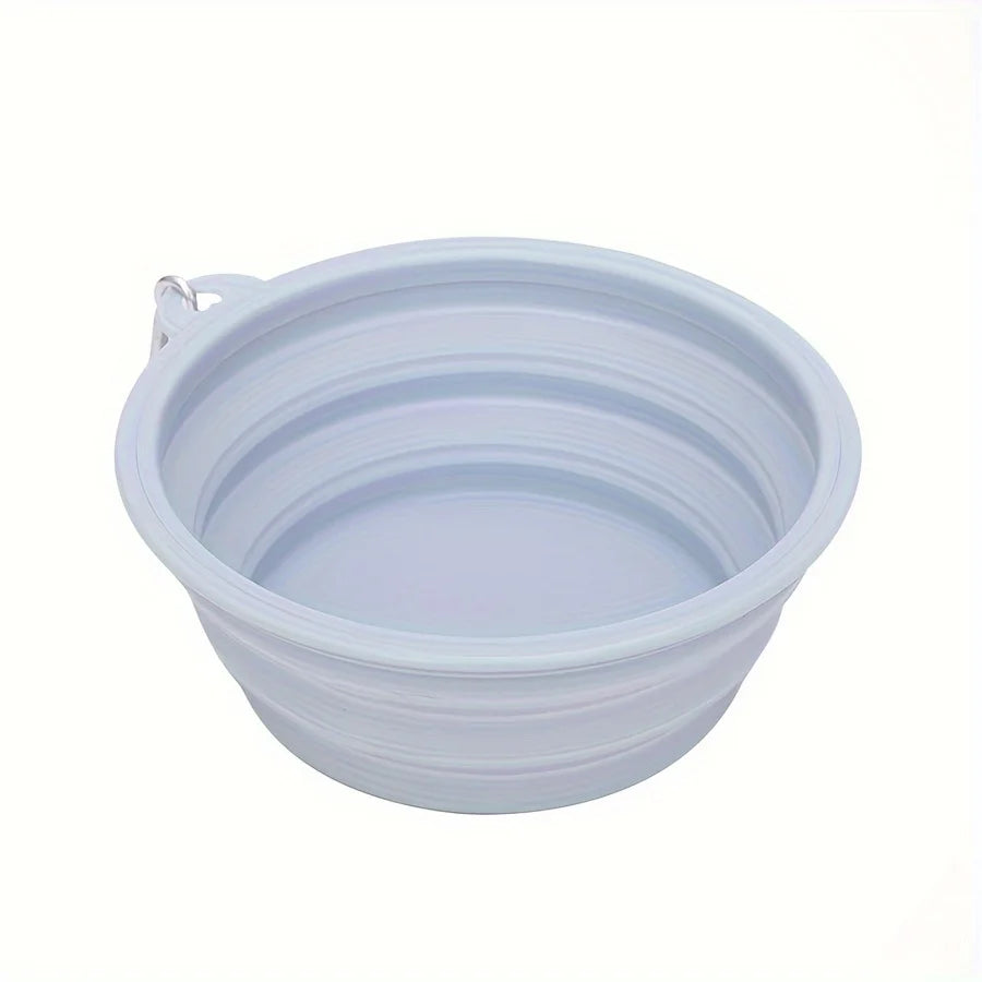 Hanging Folding Silicone Dog Bowl