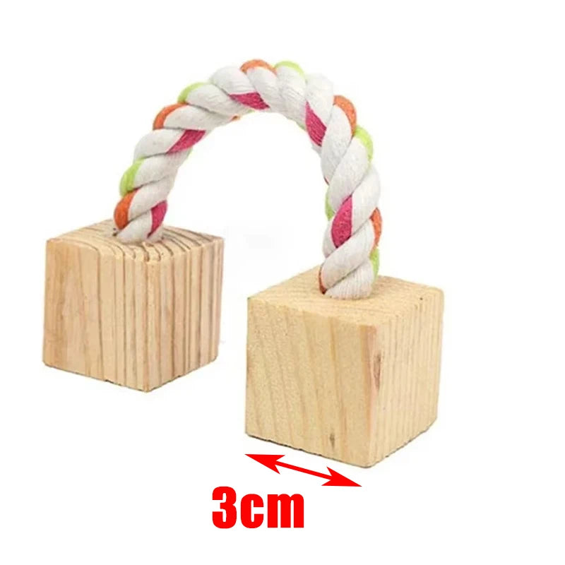 Wooden Roller Chew Toy