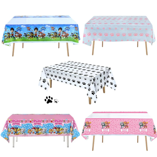 Paw Patrol Birthday Party Tablecloth