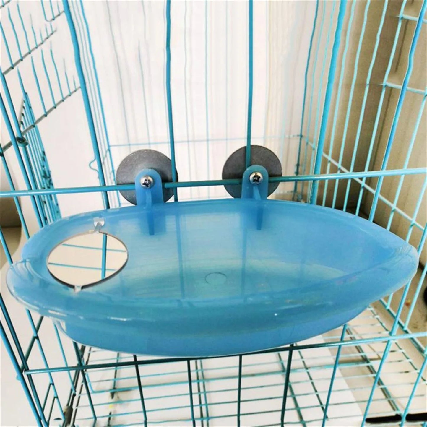 Bird Hanging Plastic Bath 2