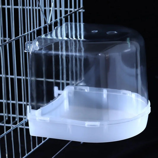Bird Hanging Plastic Bath