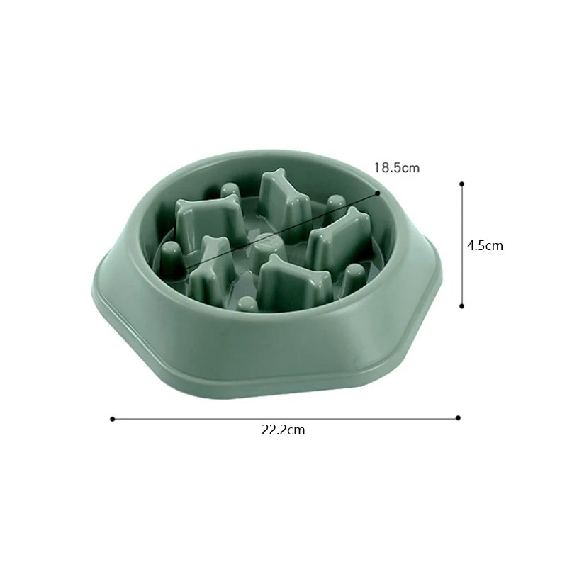 Anti-Choking Dog Slow Feeder Bowl