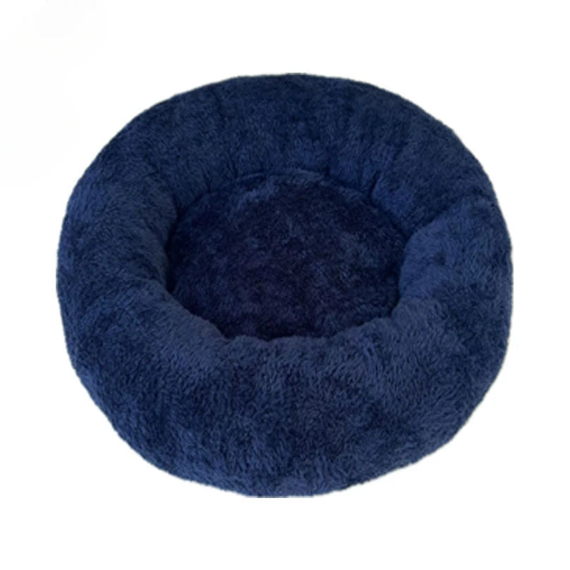 Round Plush Bed