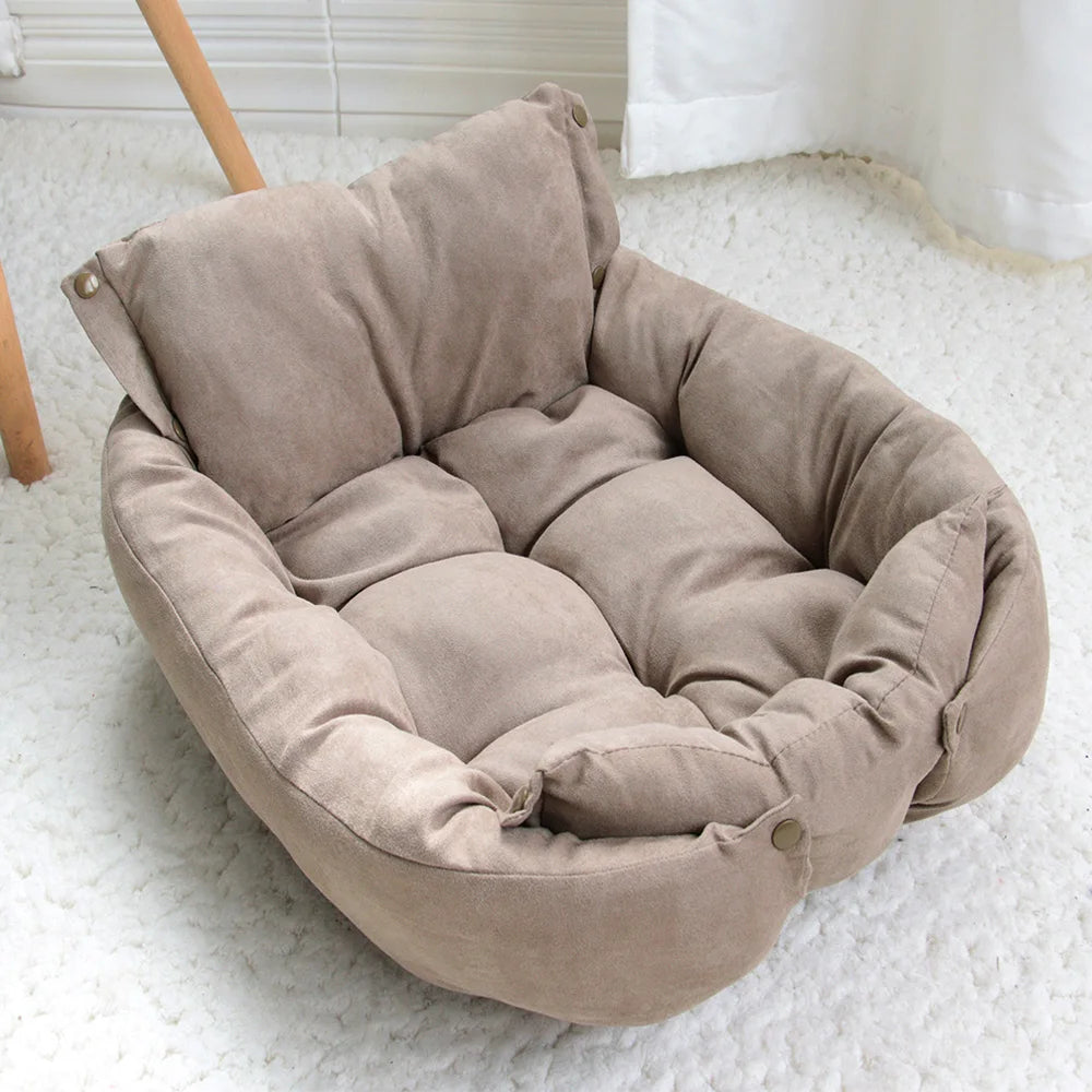 3 in 1 Dog Soft Warm Pet Cushion Nest