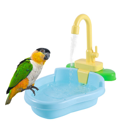 Bird Hanging Plastic Bath 3